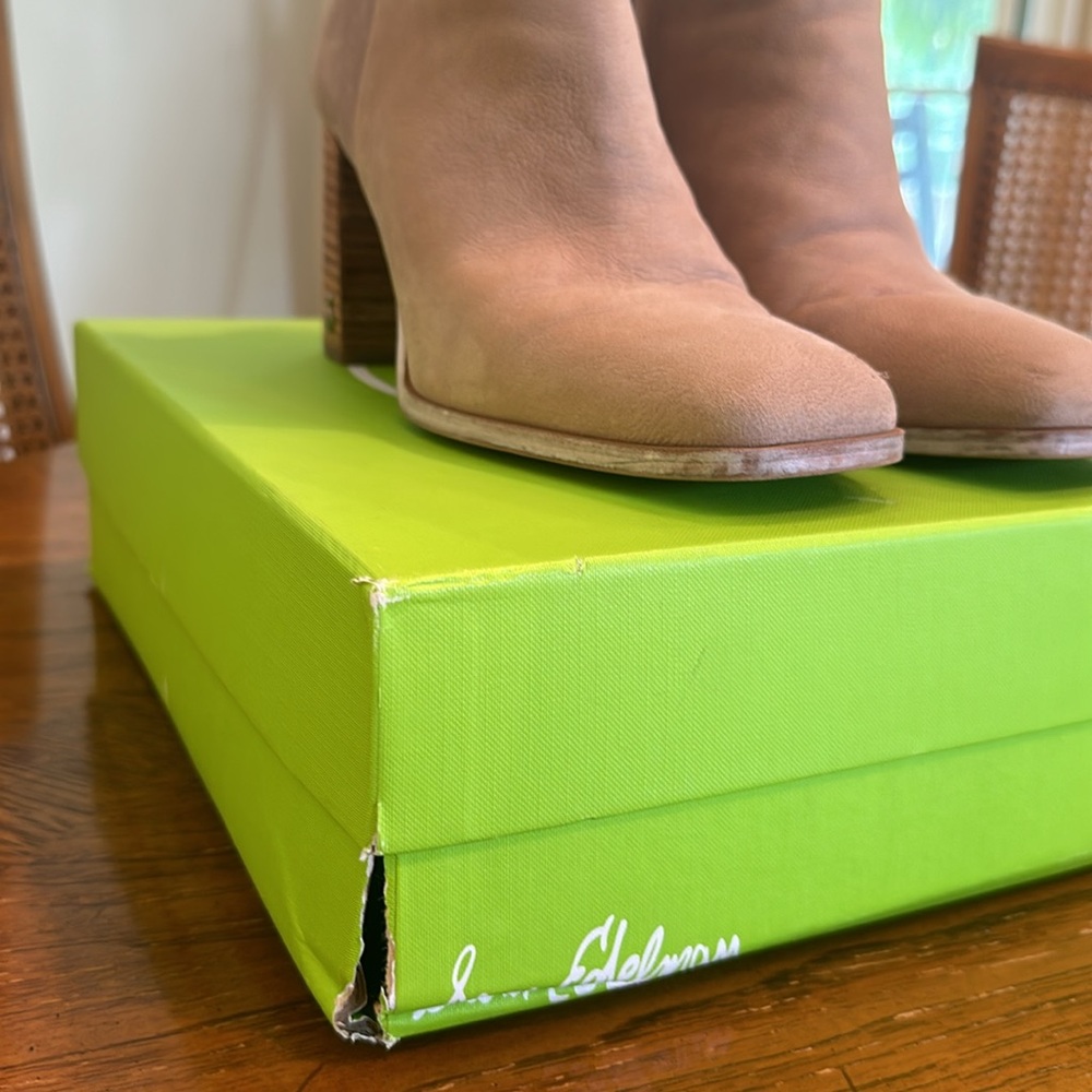 Sam Edelman Osten Leather Bootie, Tan, size 8.5 - Picture 7 of 7